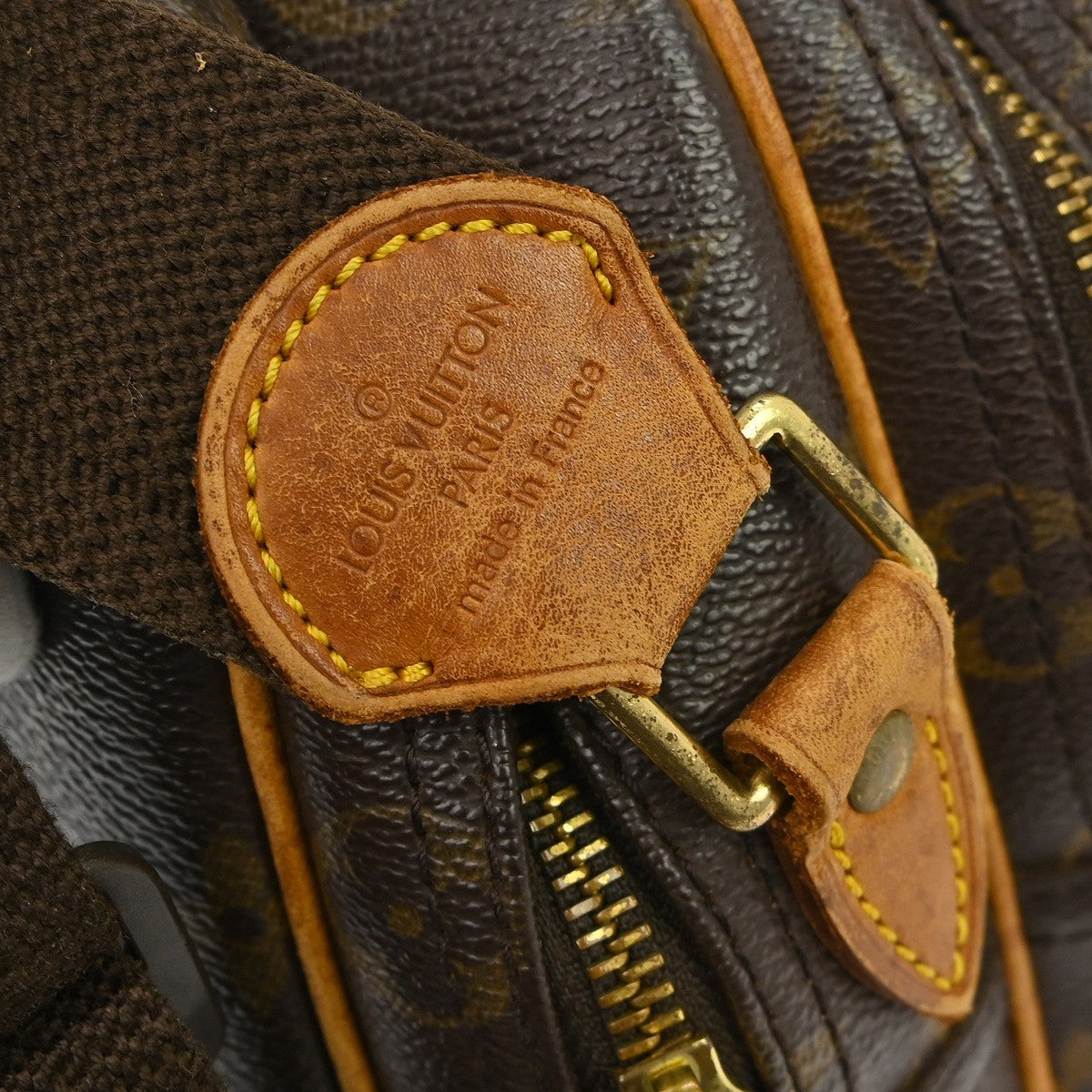 Louis Vuitton Reporter Bag Monogram Canvas Brown Canvas Shoulder Bag Bag ( )