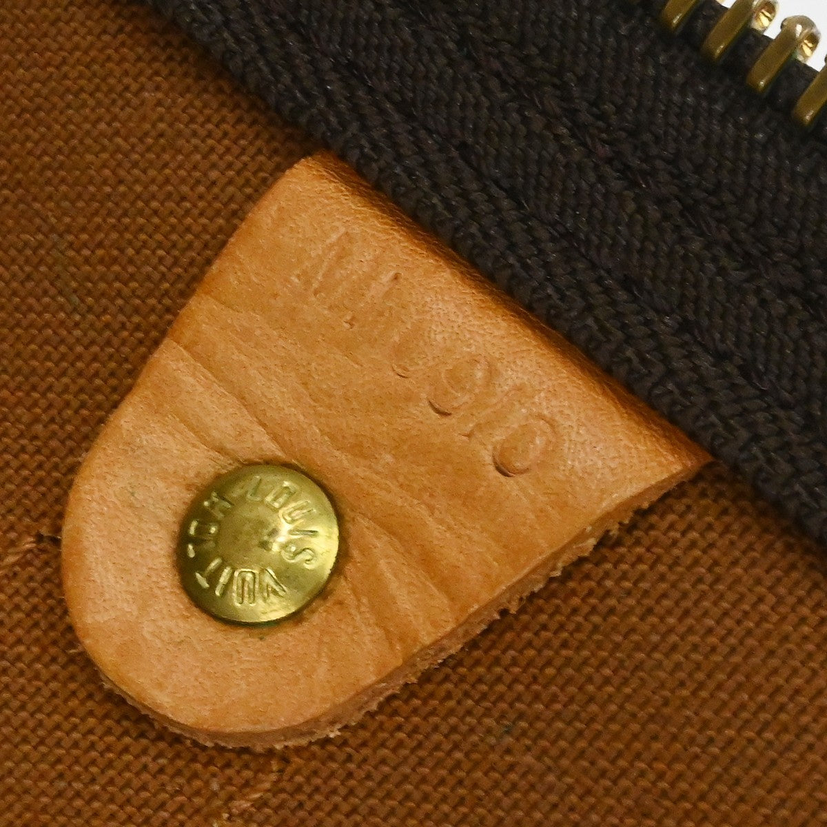 Louis Vuitton Keepall Bag Monogram Canvas Brown Canvas Travel Bag Bag ( )