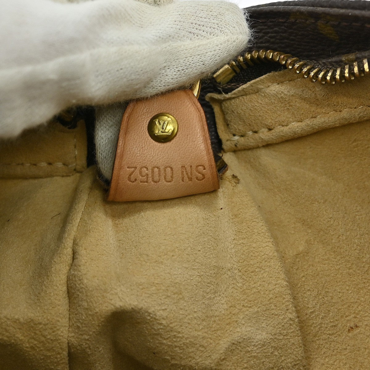 Louis Vuitton Monogram Looping Handbag Monogram Canvas Brown Canvas Shoulder Bag Bag ( )