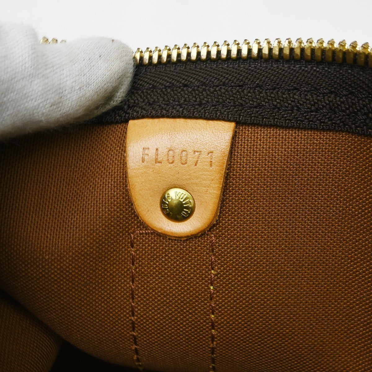 Louis Vuitton Keepall Bag Monogram Canvas Brown Canvas Travel Bag Bag ( )