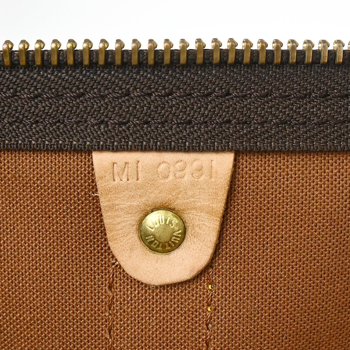 Louis Vuitton Keepall Bag Monogram Canvas Brown Canvas Travel Bag Bag ( )
