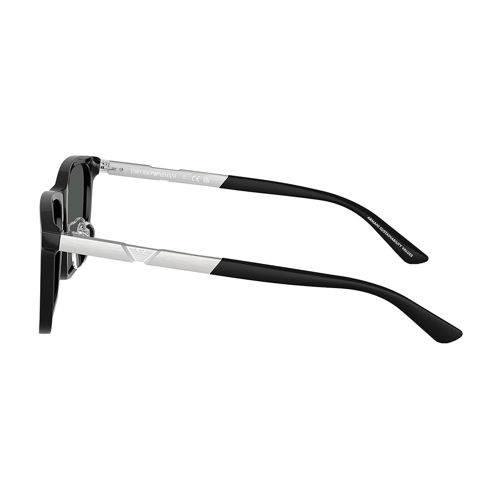 EA 4241D 501787 57mm Unisex Square Sunglasses