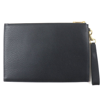 Gucci Horsebit Leather Clutch Bag