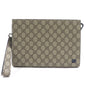 Gucci GG Supreme Canvas Clutch Bag
