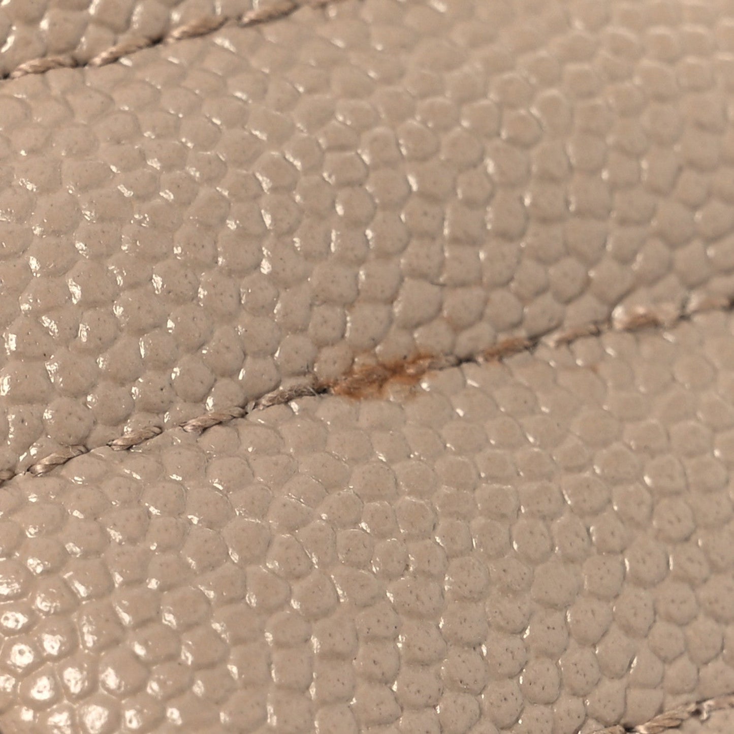 Grain De Poudre Matelasse Monogram Mini Lou Camera Bag Dark Beige