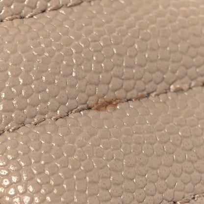 Grain De Poudre Matelasse Monogram Mini Lou Camera Bag Dark Beige