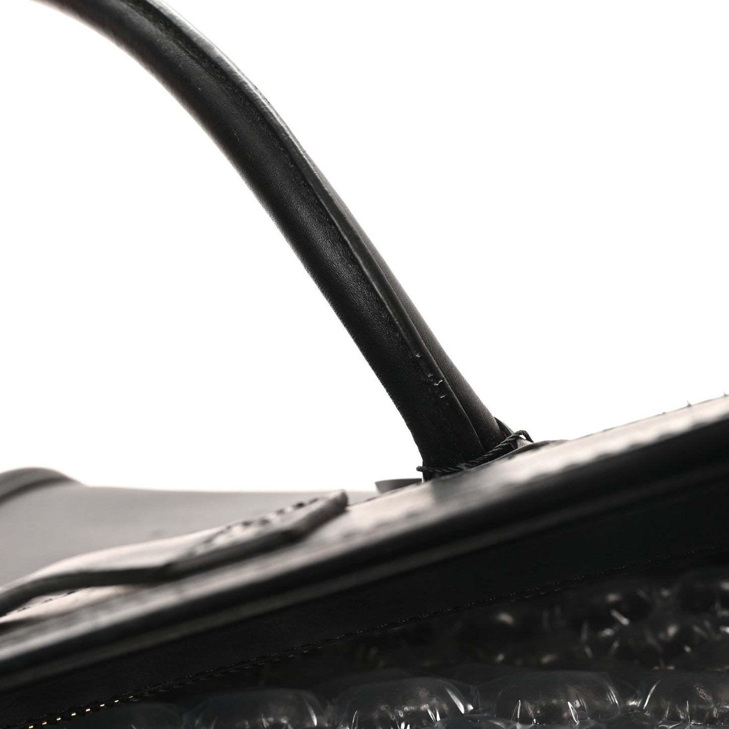 Smooth Calfskin Mini Luggage Black