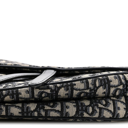 Oblique Saddle Bag Blue
