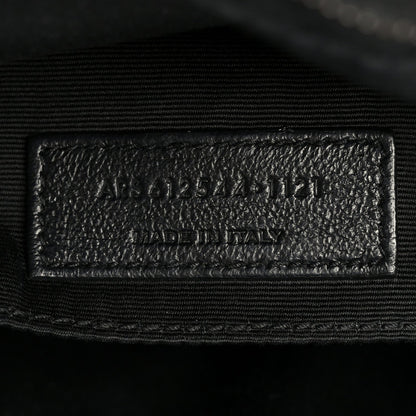 Calfskin Matelasse Monogram Lou Camera Bag Black