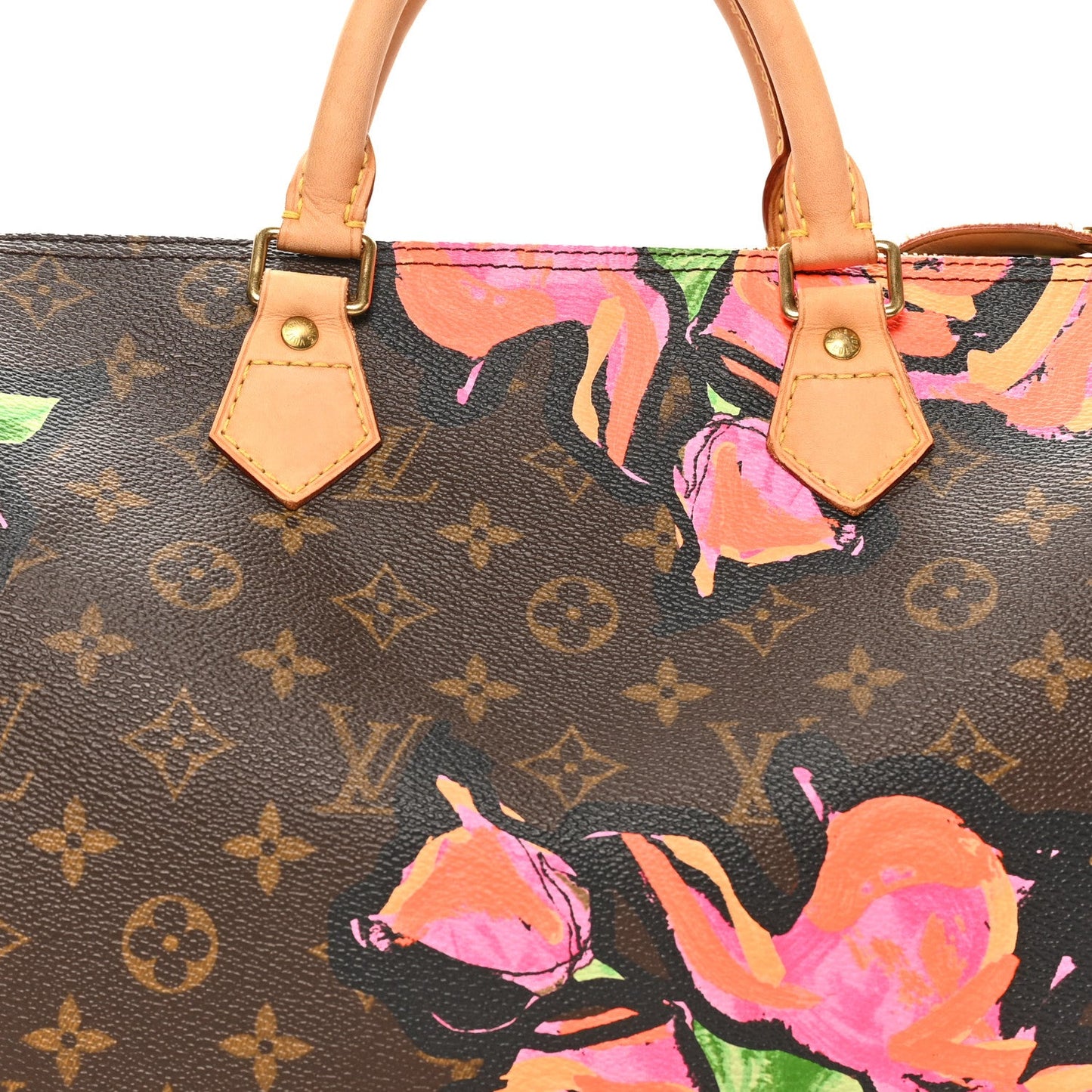 Monogram Roses Speedy 30