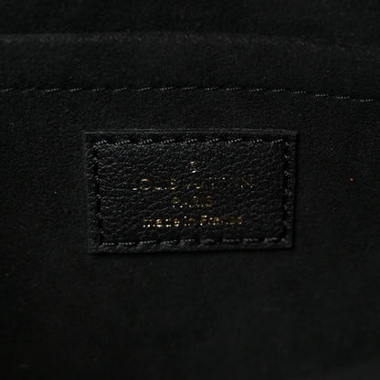 Grained Calfskin Lockme Tender Black