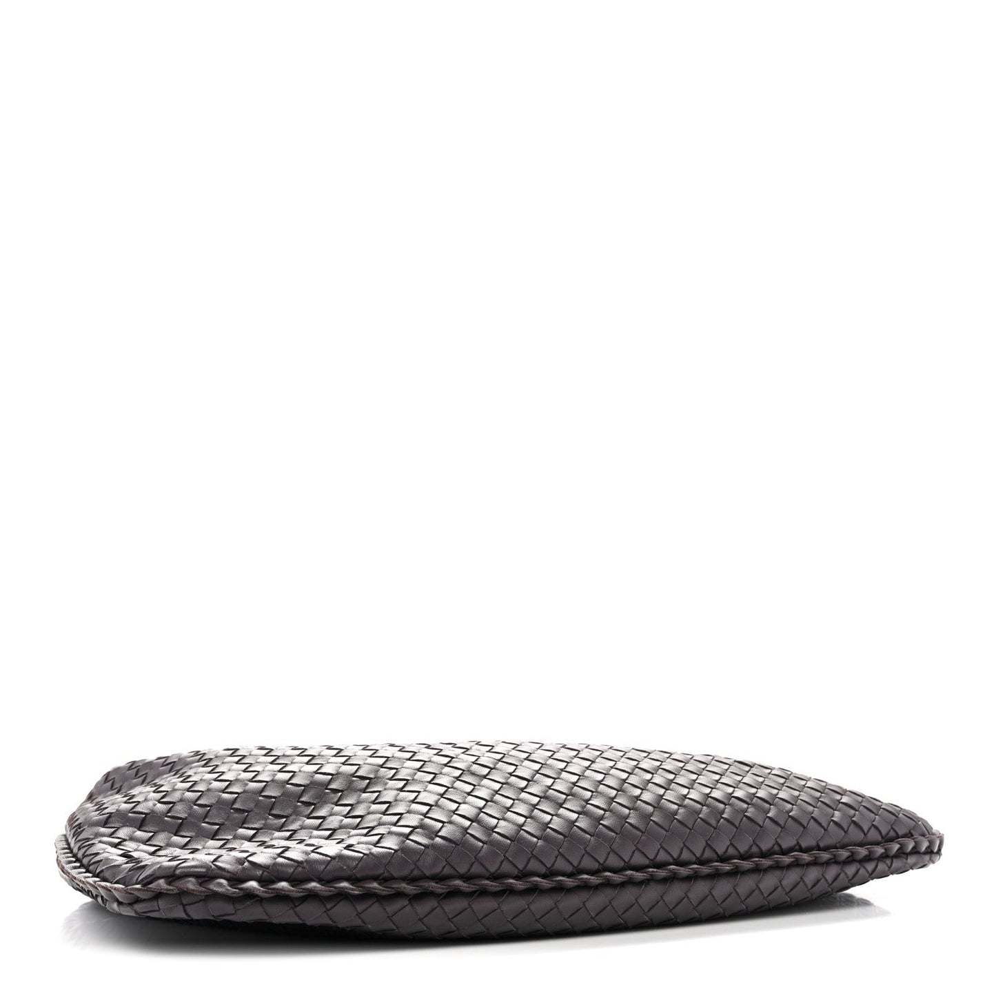 Nappa Intrecciato Large Veneta Hobo Ebano