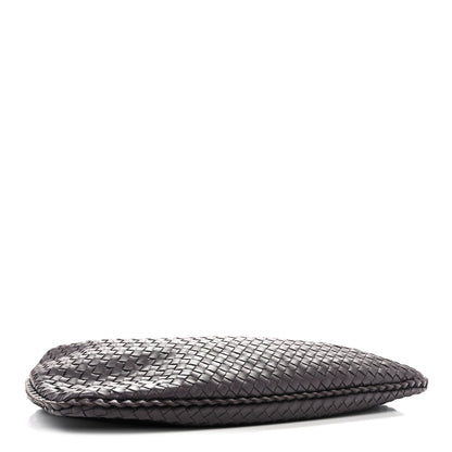 Nappa Intrecciato Large Veneta Hobo Ebano