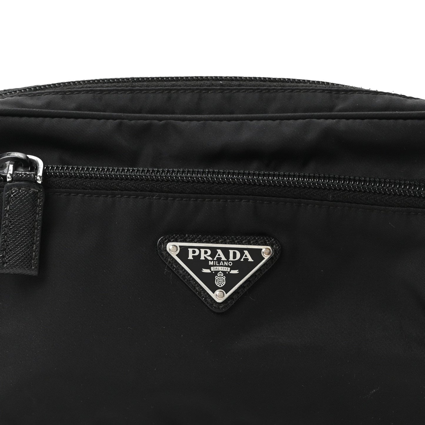 Tessuto Nylon Belt Bag Black