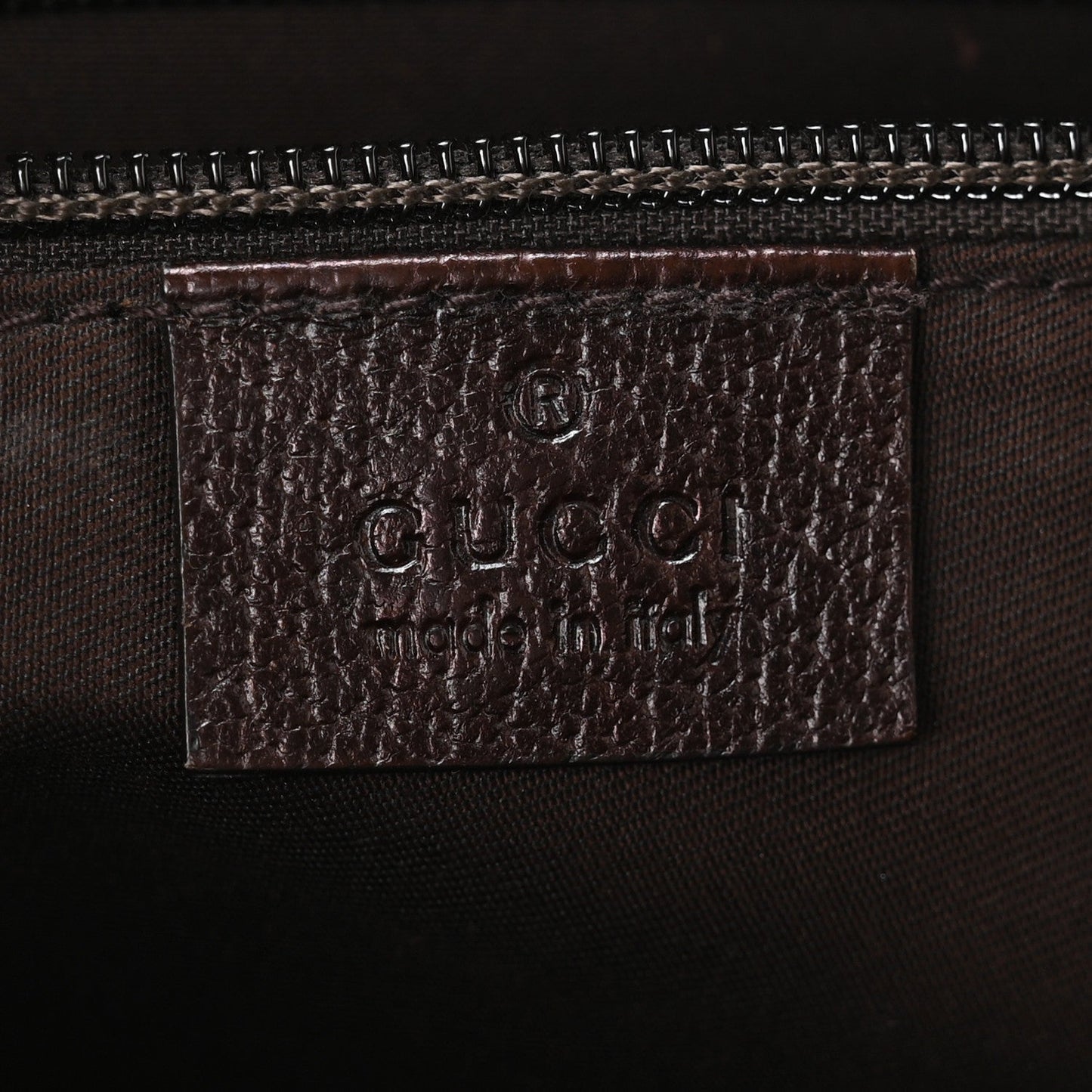 Monogram Medium Half Moon Hobo Dark Brown
