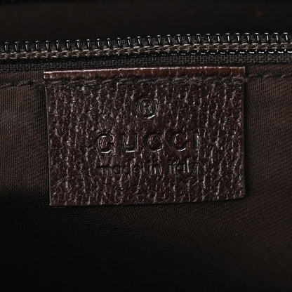 Monogram Medium Half Moon Hobo Dark Brown