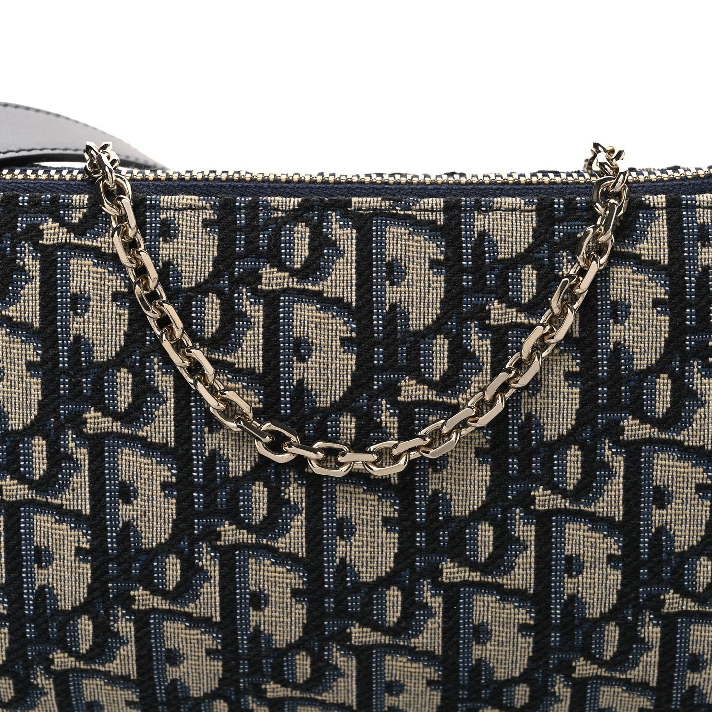 Oblique Dior Club Bag Blue