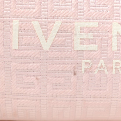 Coated Canvas Logo 4G Embossed Small Moon Cut Out Shoulder Bag Blossom Pink