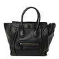 Smooth Calfskin Mini Luggage Black