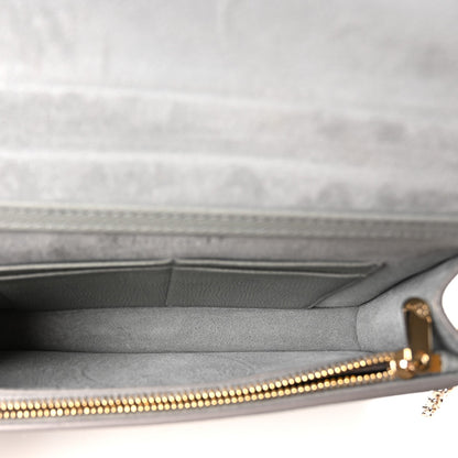 Calfskin 30 Montaigne 2 in 1 Pouch Grey