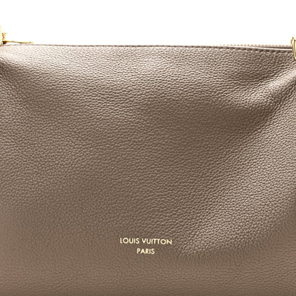 Calfskin Monogram Express PM  Smoke Gray
