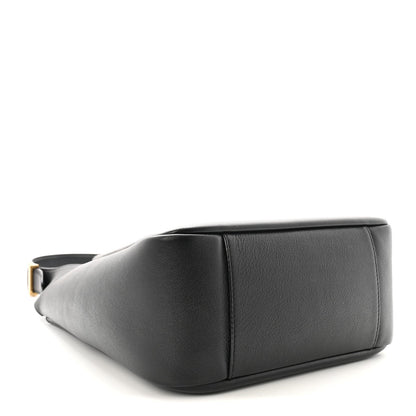 Grained Calfskin Small Le 5 A 7 Soft Hobo Black