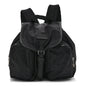 Nylon Monogram Medium Light Single Buckle Backpack Black