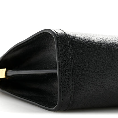 Calfskin GG Web Small Ophidia Chain Shoulder Bag Black