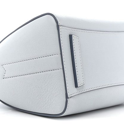 Sugar Goatskin Mini Antigona Baby Blue