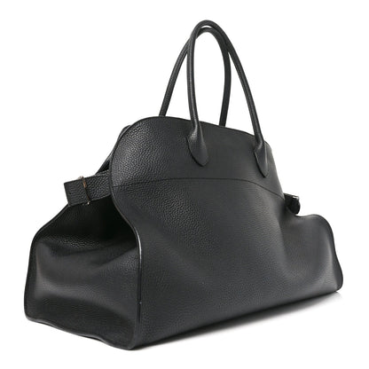 Grained Calfskin Soft Margaux 17 Black