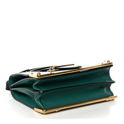 City Calf Saffiano Cahier Bag Biliardo Black