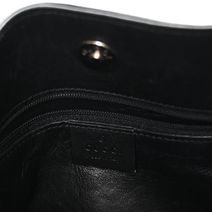 Calfskin Hobo Bag Black