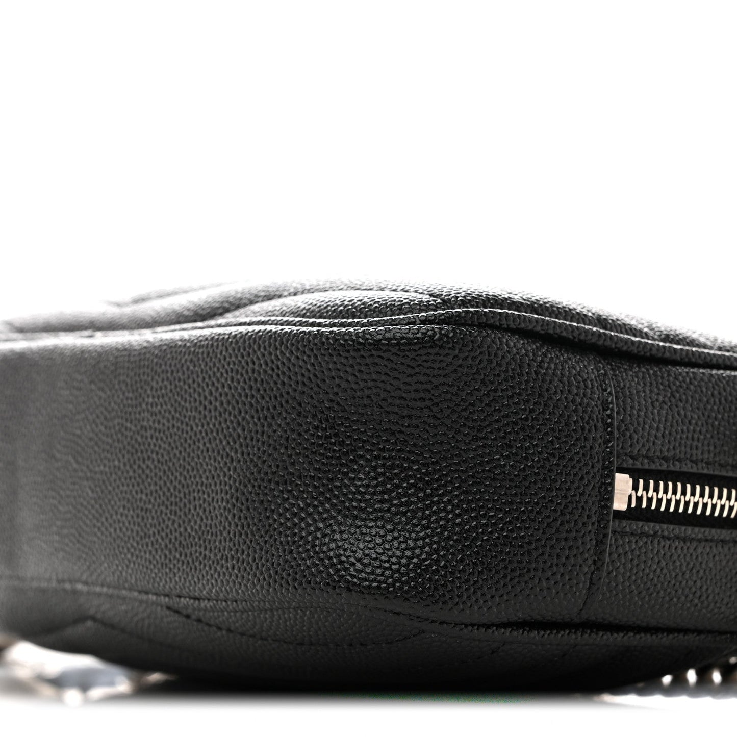 Grain De Poudre Matelasse Monogram Mini Lou Camera Bag Black
