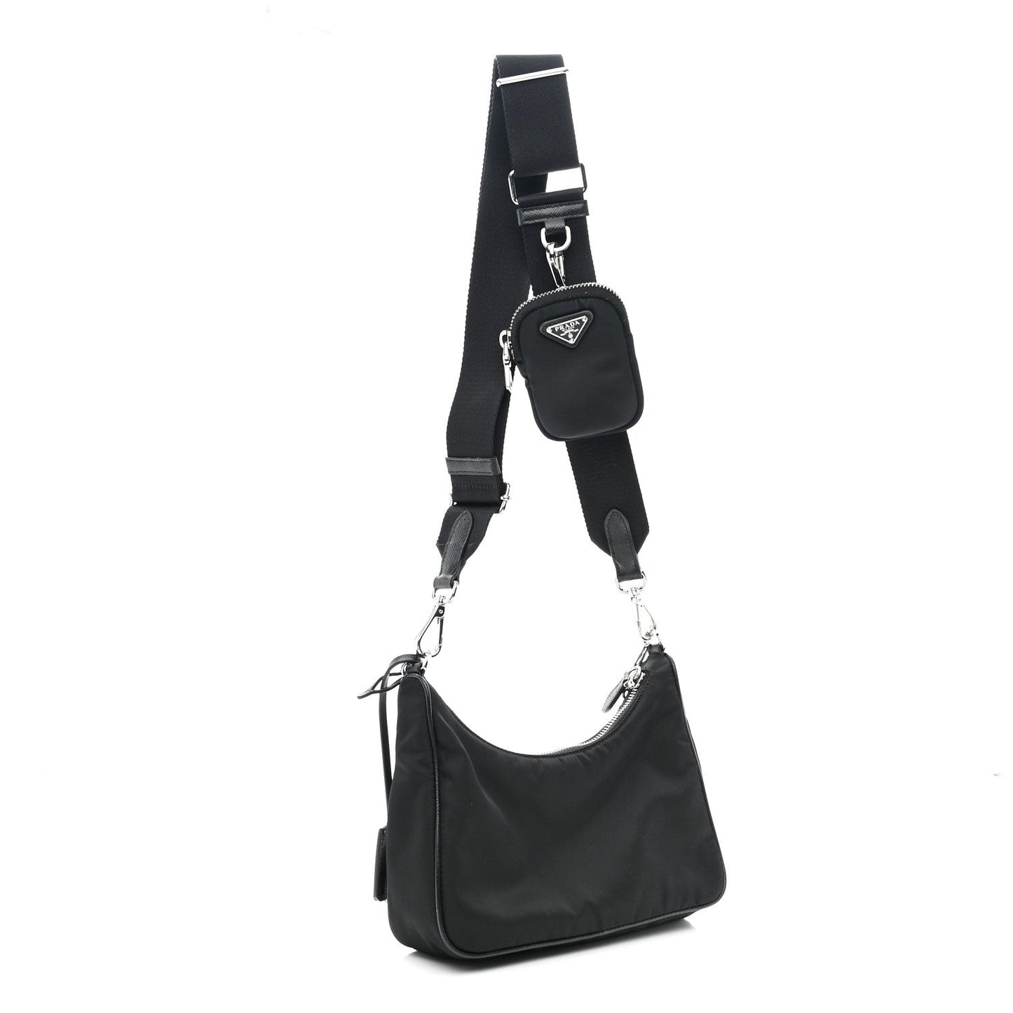 Nylon Re-Edition 2005 Shoulder Bag Black