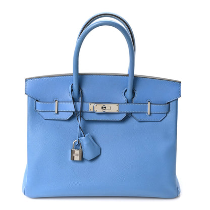 Epsom BIRKIN 30 Bleu Zanzibar
