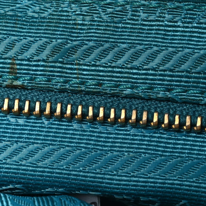 Tessuto Nylon Saffiano Crossbody Bag Turchese