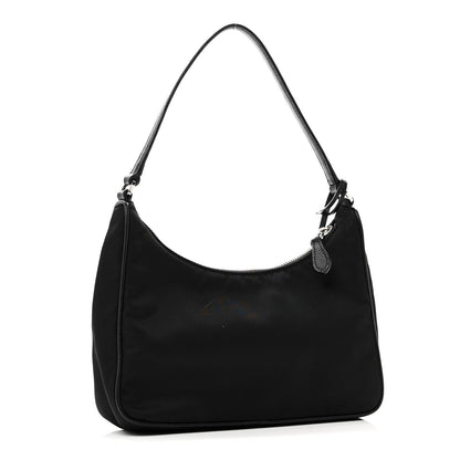 Tessuto Nylon Saffiano Re-Edition 2005 Bag Black