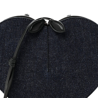 Denim Le Coeur Bag Blue
