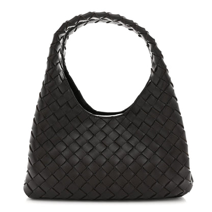 Nappa Intrecciato Small Campana Shoulder Bag Fondant