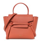 Grained Calfskin Nano Belt Bag Terracotta