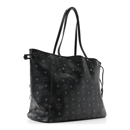 Visetos Large Project Reversible Shopper Tote Black