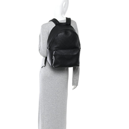 Calfskin Monogram Shadow Discovery Backpack  Black