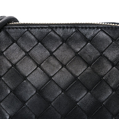 Nappa Intrecciato Concert Pouch Black
