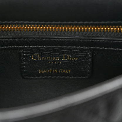Calfskin Cannage Small Caro Bag Black