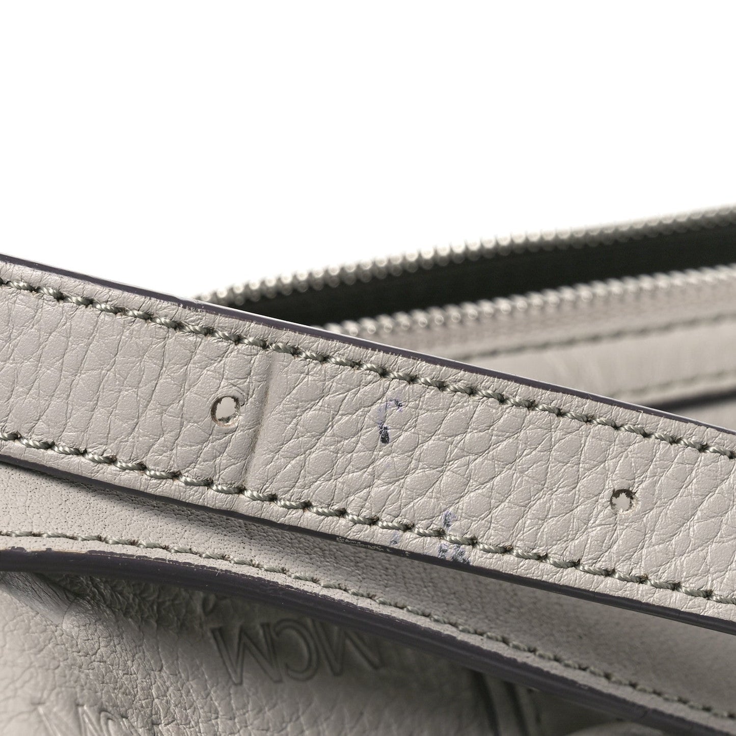 Calfskin Ottomar Monogram Boston Bag Dove