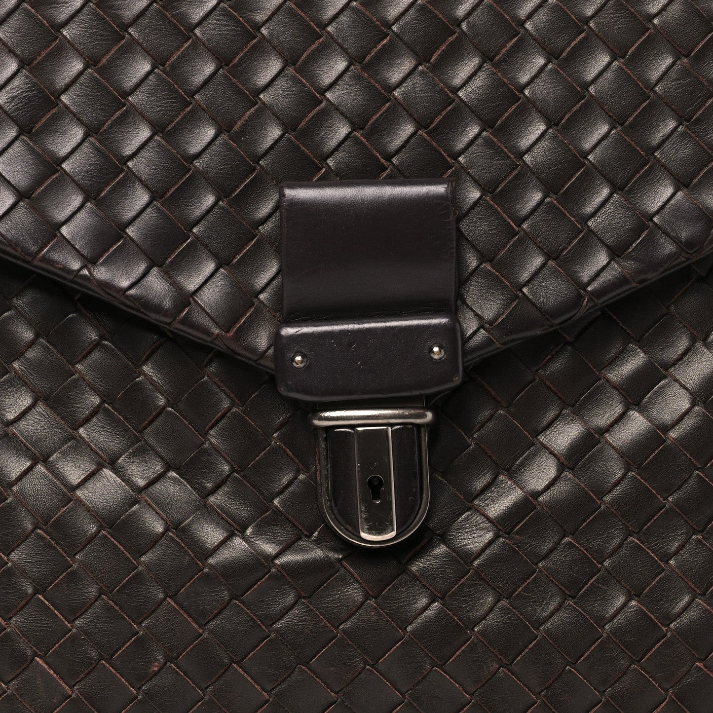 Intrecciato VN Briefcase Ebano