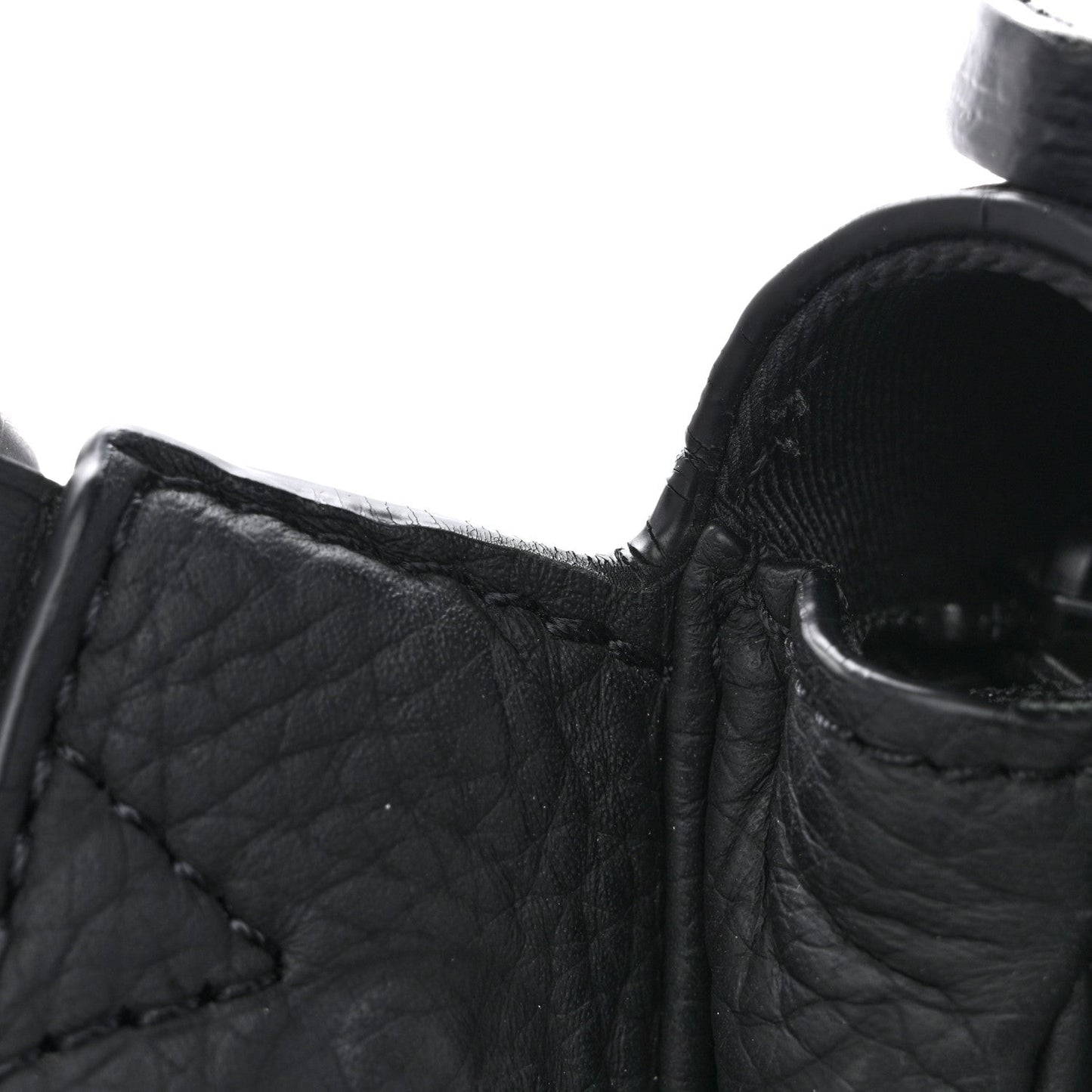 Taurillon Monogram S Lock Sling Bag Black