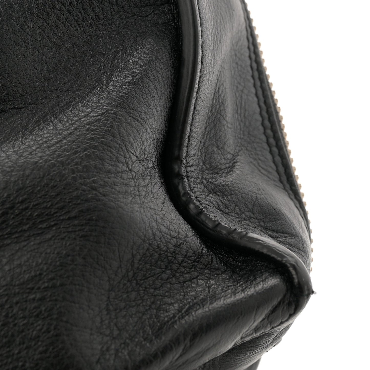 Veau Papier A5 Zip Around Tote Tote Black