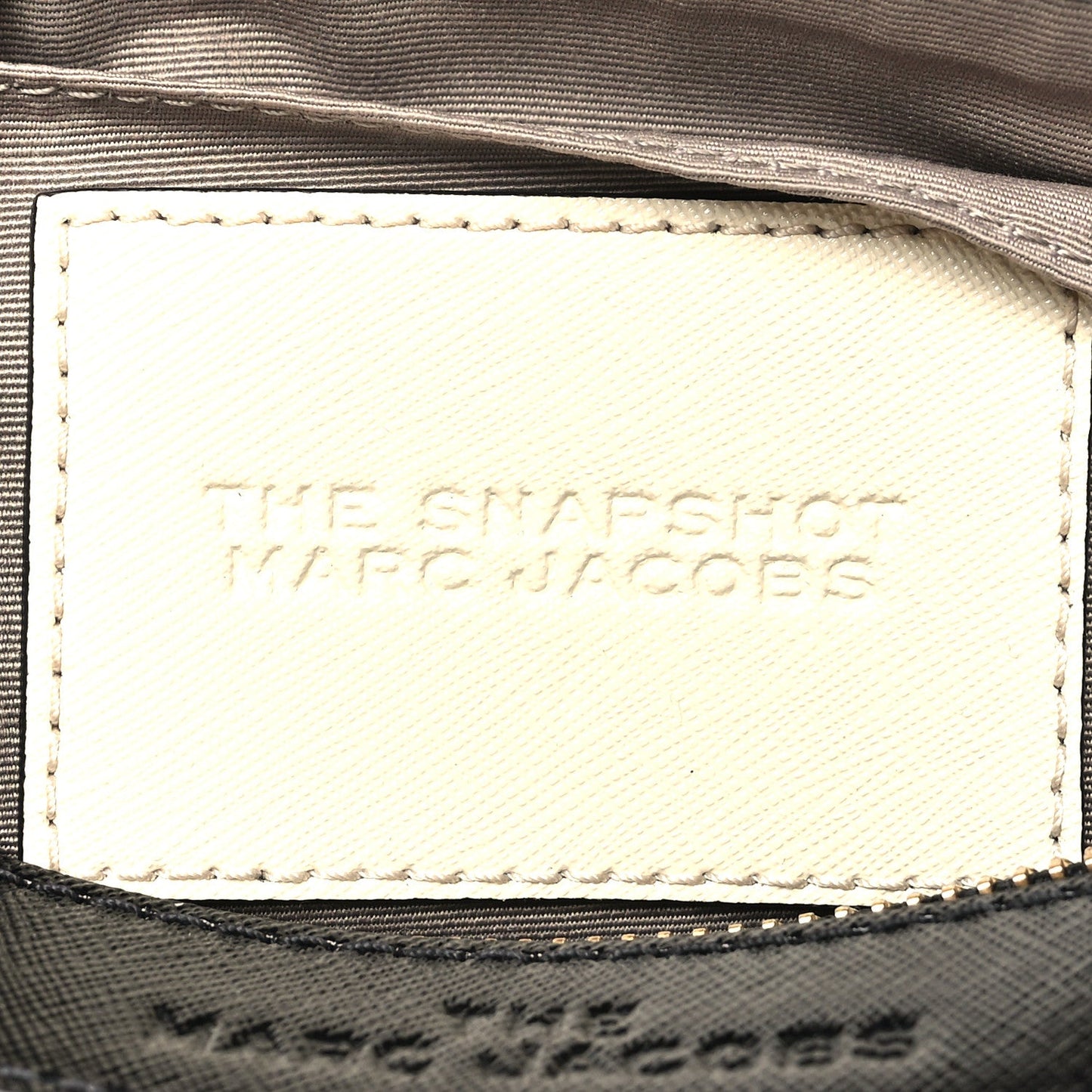 Saffiano Small Snapshot Camera Bag Cloud White Multicolor