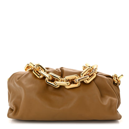 Calfskin The Pouch Chain Moutarde